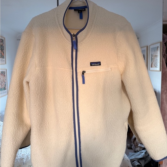 Patagonia Jackets & Blazers - Patagonia Cream Fleece Jacket